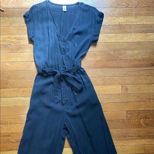 black cotton on jumpsuit
